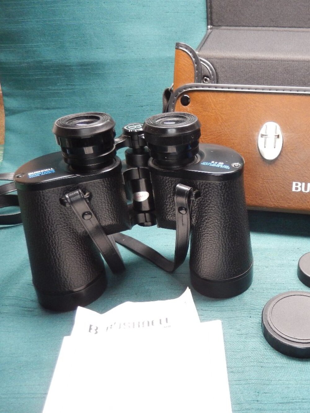 Vintage Bushnell Sportview 8 x 40 Wide Angle Binoculars * MINT * w/ Case